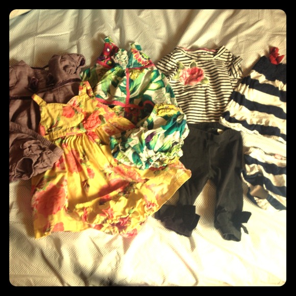 Baby girl clothes.