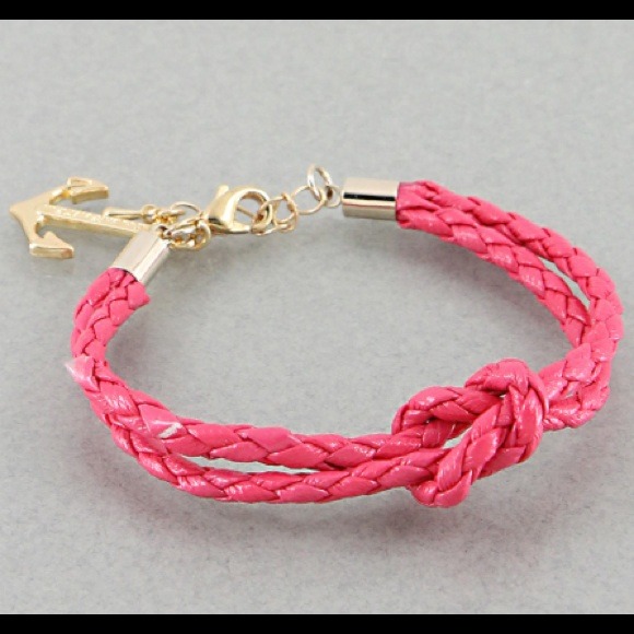 Hannah Beury Jewelry - Pink Knot Bracelet