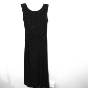 Black sequence  Gown