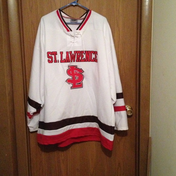 St. Lawrence University Hockey Jersey.