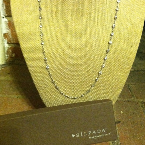 *SOLD* Silpada sterling silver cz necklace
