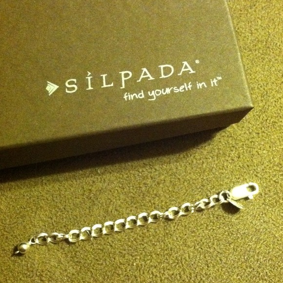 *SOLD* Silpada sterling silver 3"necklace extender