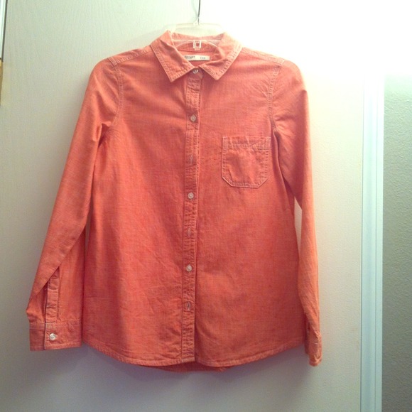Salmon Button Down
