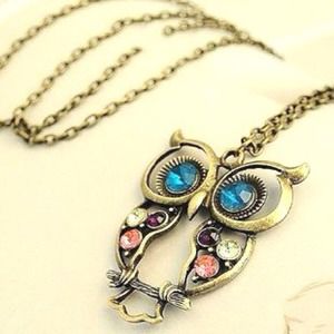 Owl owl necklace 😱😱😱😱😱