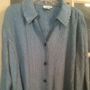 Great 2xl blue Coldwater creek shirt
