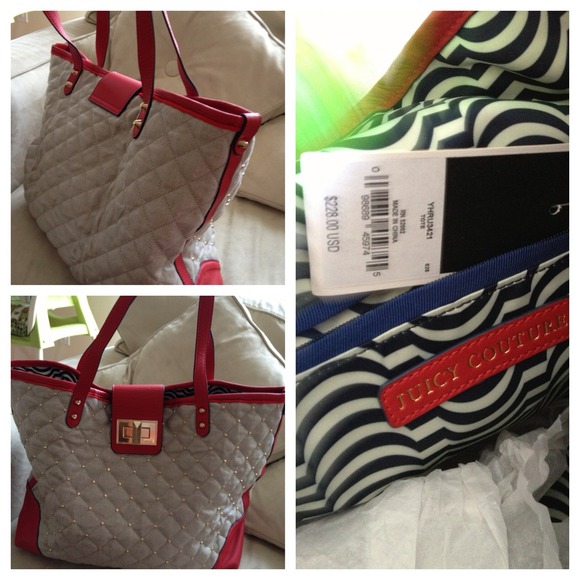 Brand new with tags juicy couture tote bag