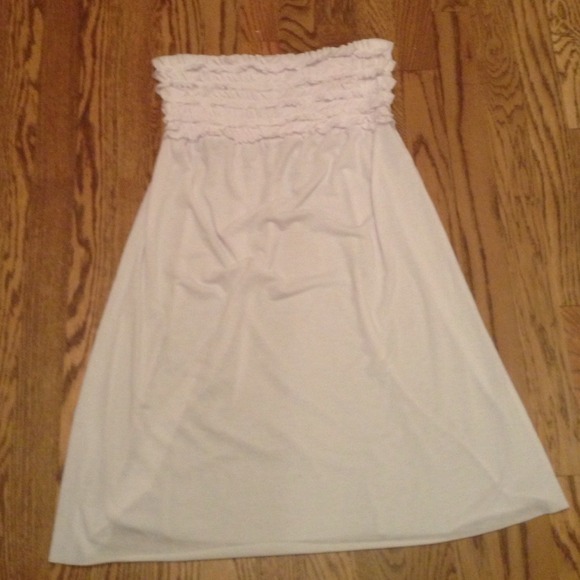 💜Sold💜White Swim Coverup