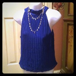 Sapphire blue halter