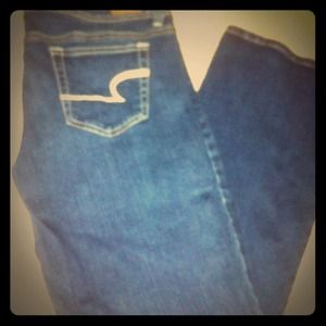 American Eagle Slim Boot Jeans-10short
