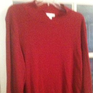 3xl Coldwater creek red sweater