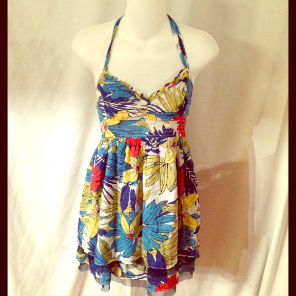 Hollister halter top sun dress!