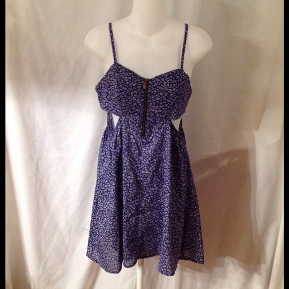 Navy blue sexy dress!