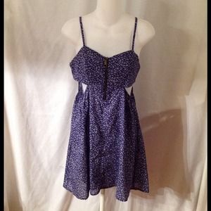 Navy blue sexy dress!