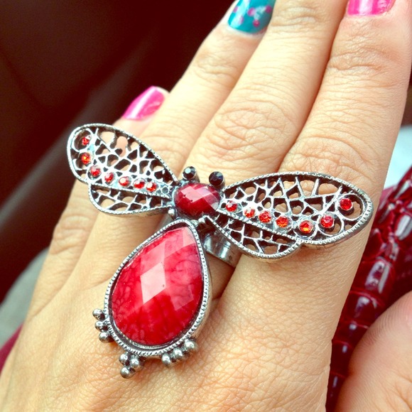 Dragon fly ring