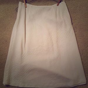 SOLD IN BUNDLE White Skirt!