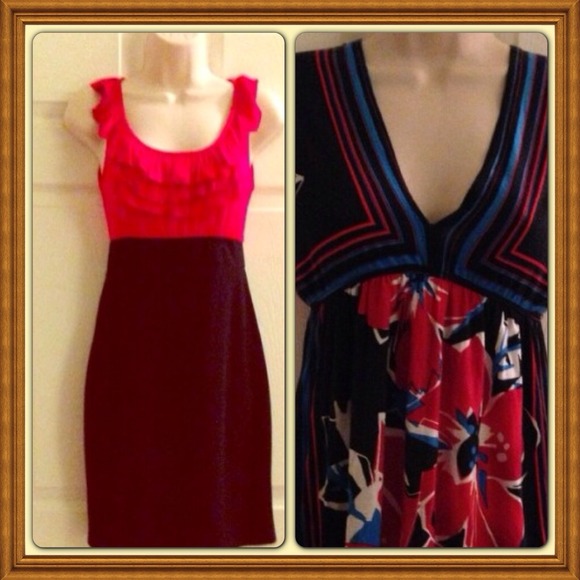 💢Reserve💢 bundle red dress/Hawaiian shirt