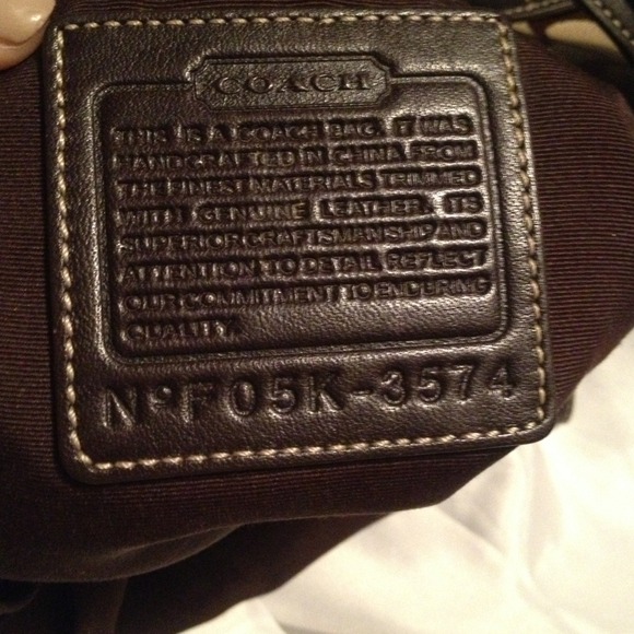 Authentic Suede Coach Bag - Picture 3 of 4
