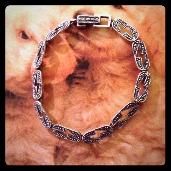 Marcasite 925 stamped Bracelet
