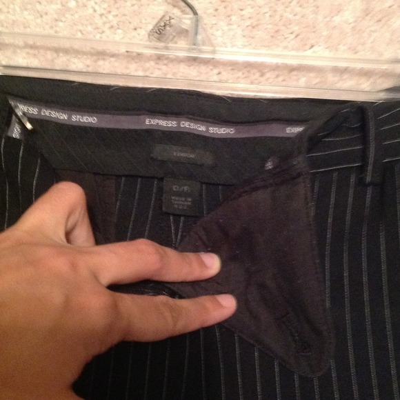Express Classic pinstripe pants - Picture 2 of 4