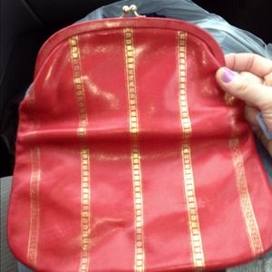 Vintage small clutch made in Italy