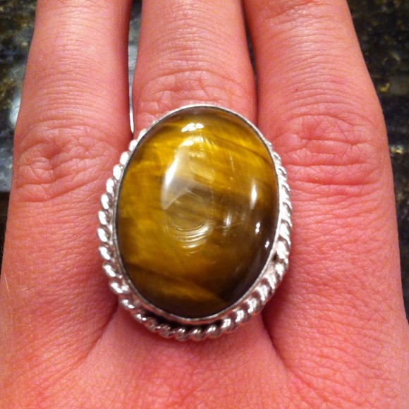 SOLD!!!!   Authentic Tiger Eye Ring!