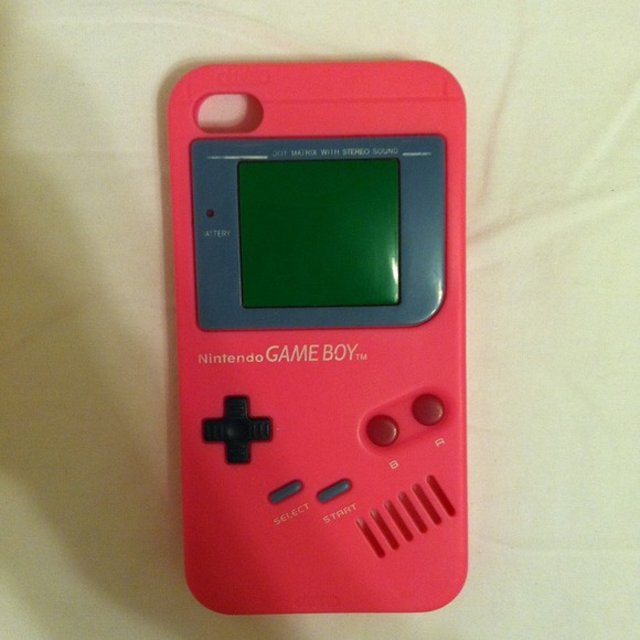 Pink GameBoy Iphone 4/4s Case.