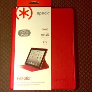 Fitfolio IPad case. Fits 2 and 3 RED