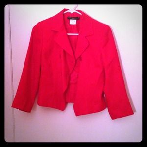Red blazer