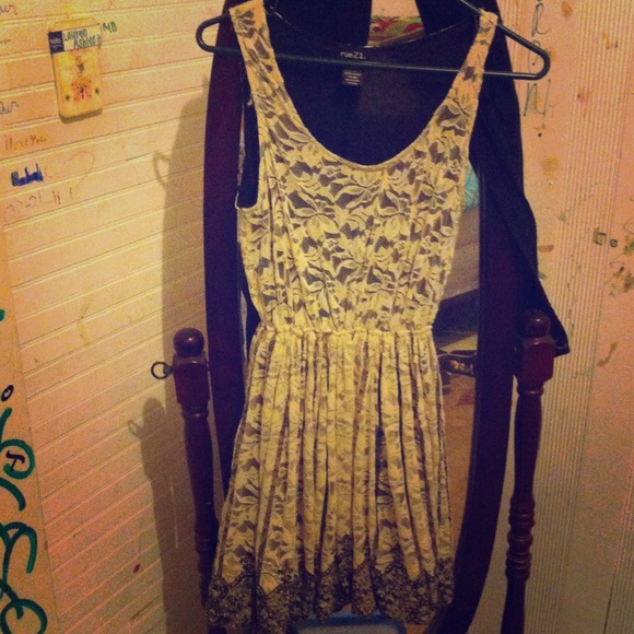 Lace dress.