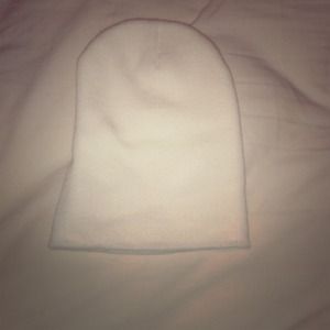 Basic White Beanie!