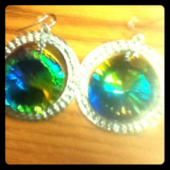 Rainbow earrings