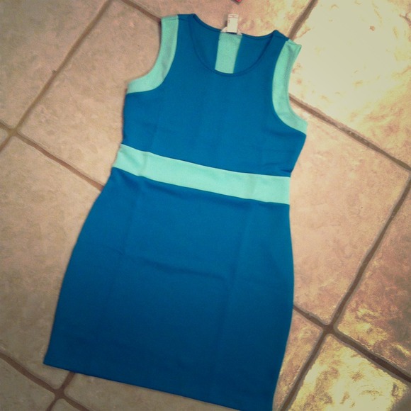 candies Dresses & Skirts - Blue and aqua body con dress
