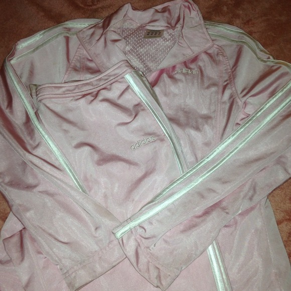 Adidas Outerwear - Pink Adidas jogging suit