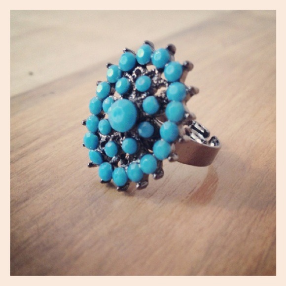 Turquoise Adjustable Ring