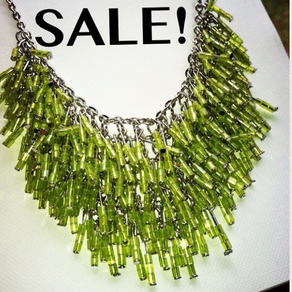 Was $18, now $12 NWT Green Necklace & earrings set