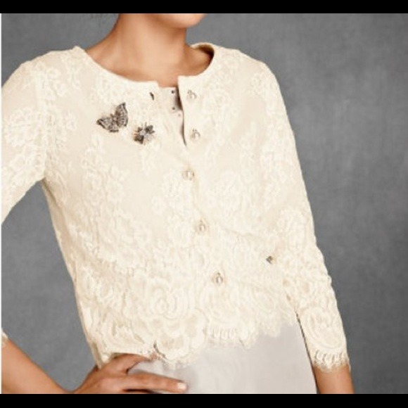 BHLDN Lace Sweater