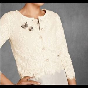BHLDN Lace Sweater