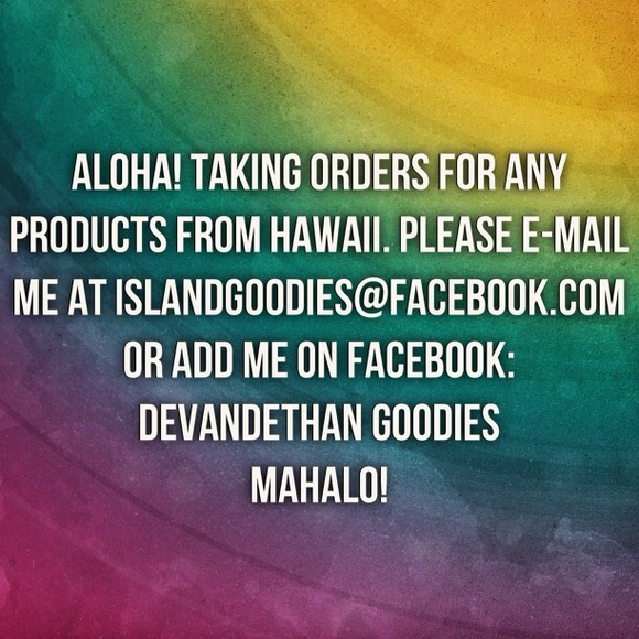 Want any products from Hawaii but can't come here?