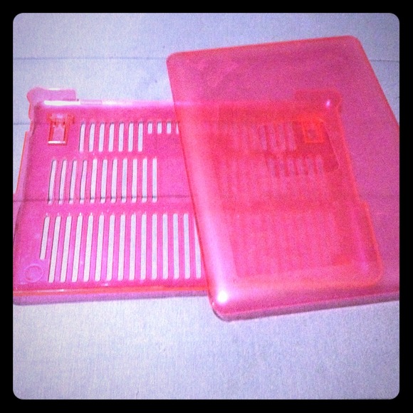 MacBook clear cover PINK