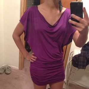 Purple dress