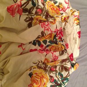 Floral springtime skirt