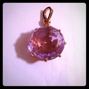 Juicy Couture purple faceted stone. Juicy Couture purple faceted stone.