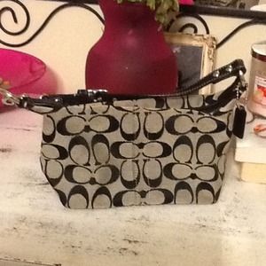 Reduced!! Signature C Coach purse