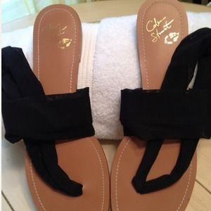 Colin Stuart Black Sandals