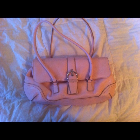Baby pink purse