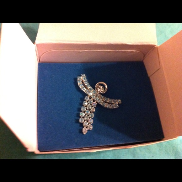 Angel Birthstone Pin