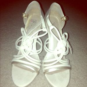 Beige High Heels
