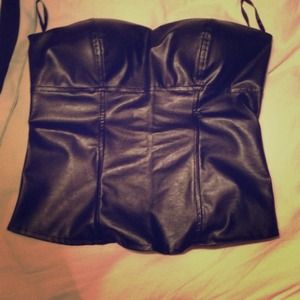 Pleather Corset!