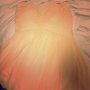 Blush cocktail dress
