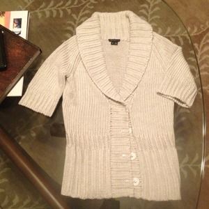 Theory - Cable knit button up sweater.  S/P.